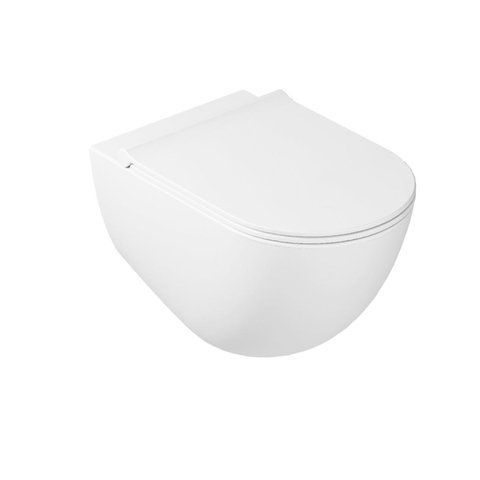 DREAM 56 Унітаз підвісний Rim away 56x36 cm, білий глянець (7317) 7317 фото